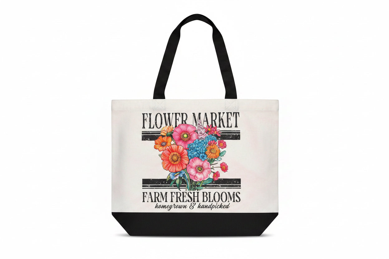 Market Bags! Flowers