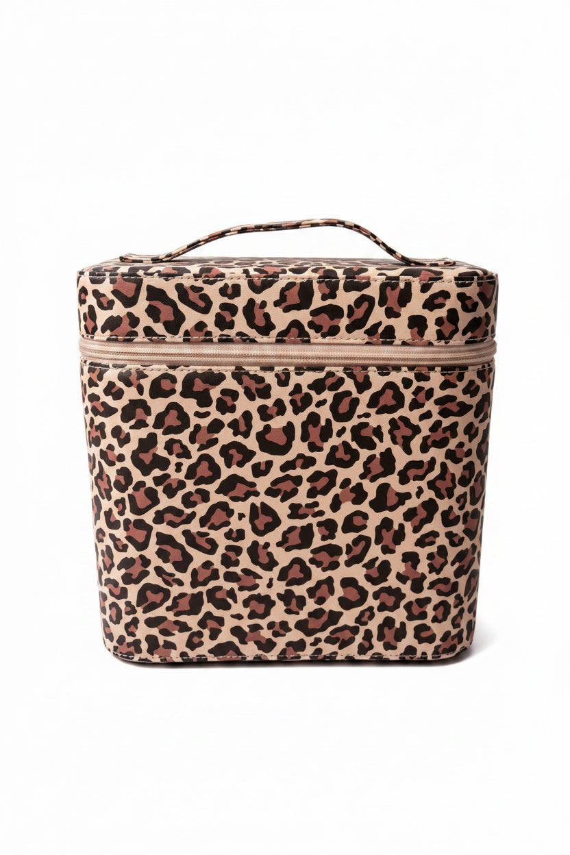 Leopard makeup box