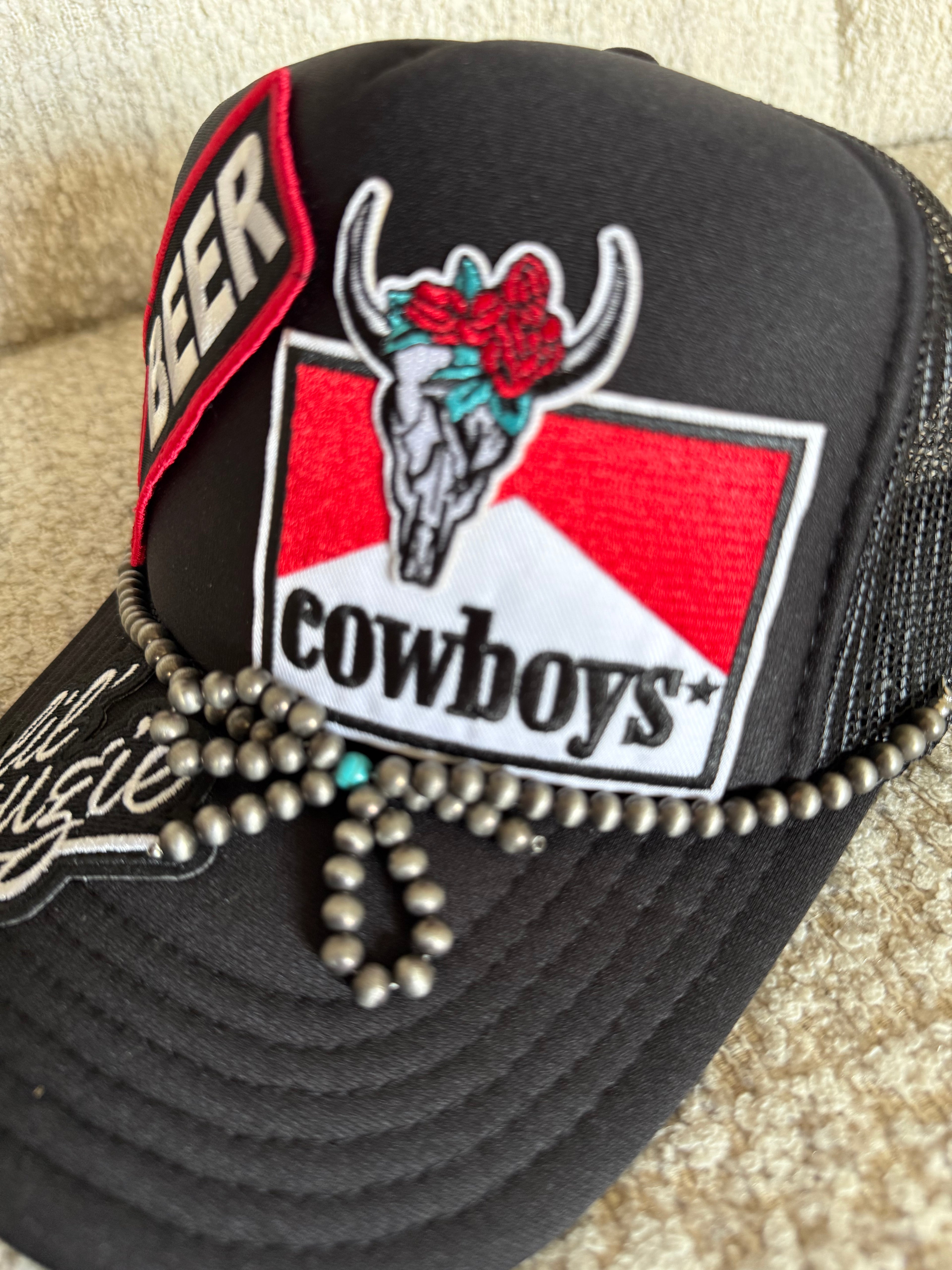 I love BEER trucker hat