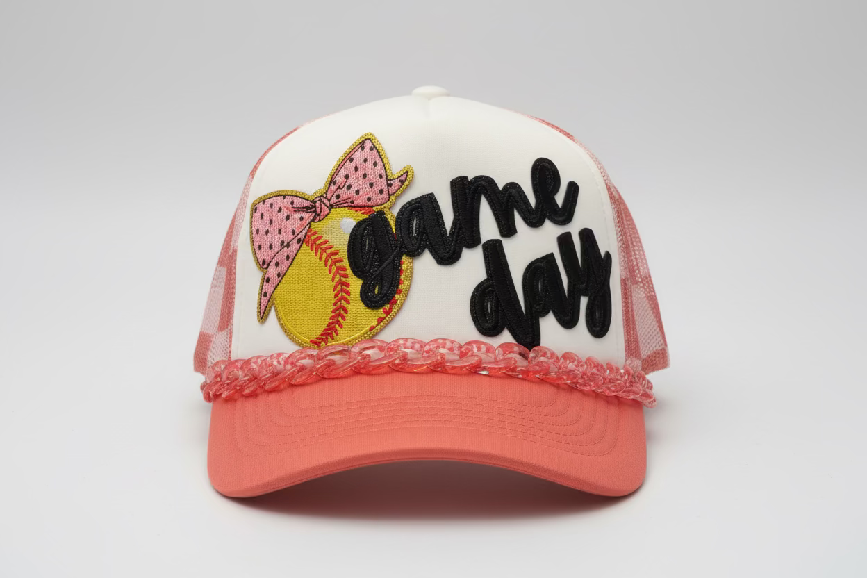 Game day trucker hat