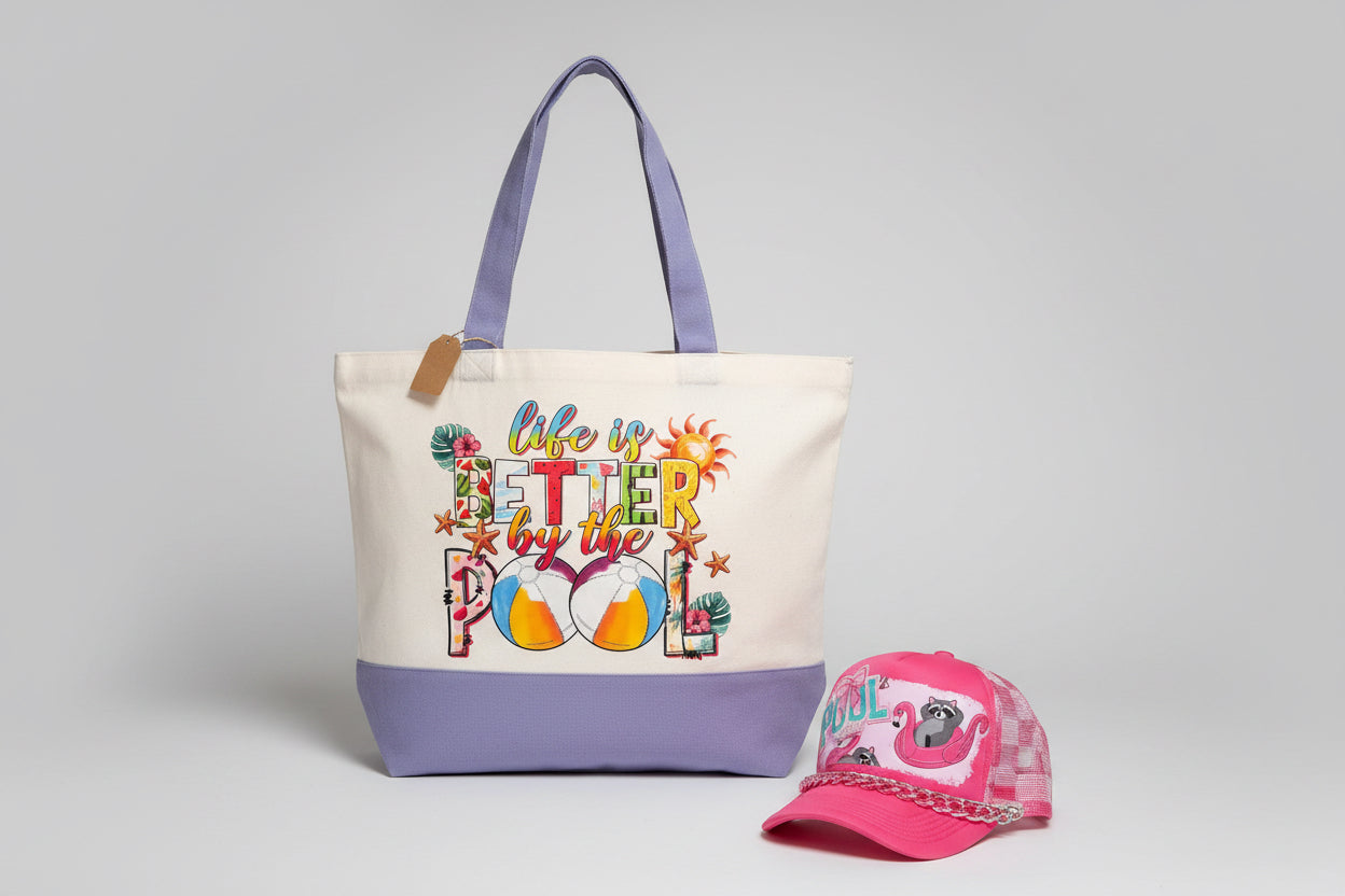 Market Bags! Life is better by the pool